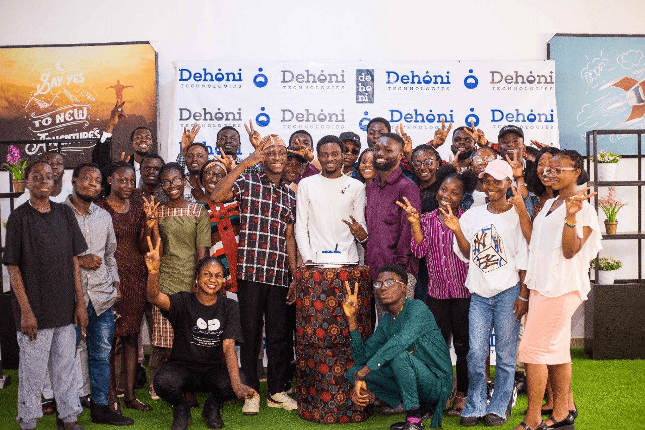 Graduation moment from Dehoni Academy bootcamp