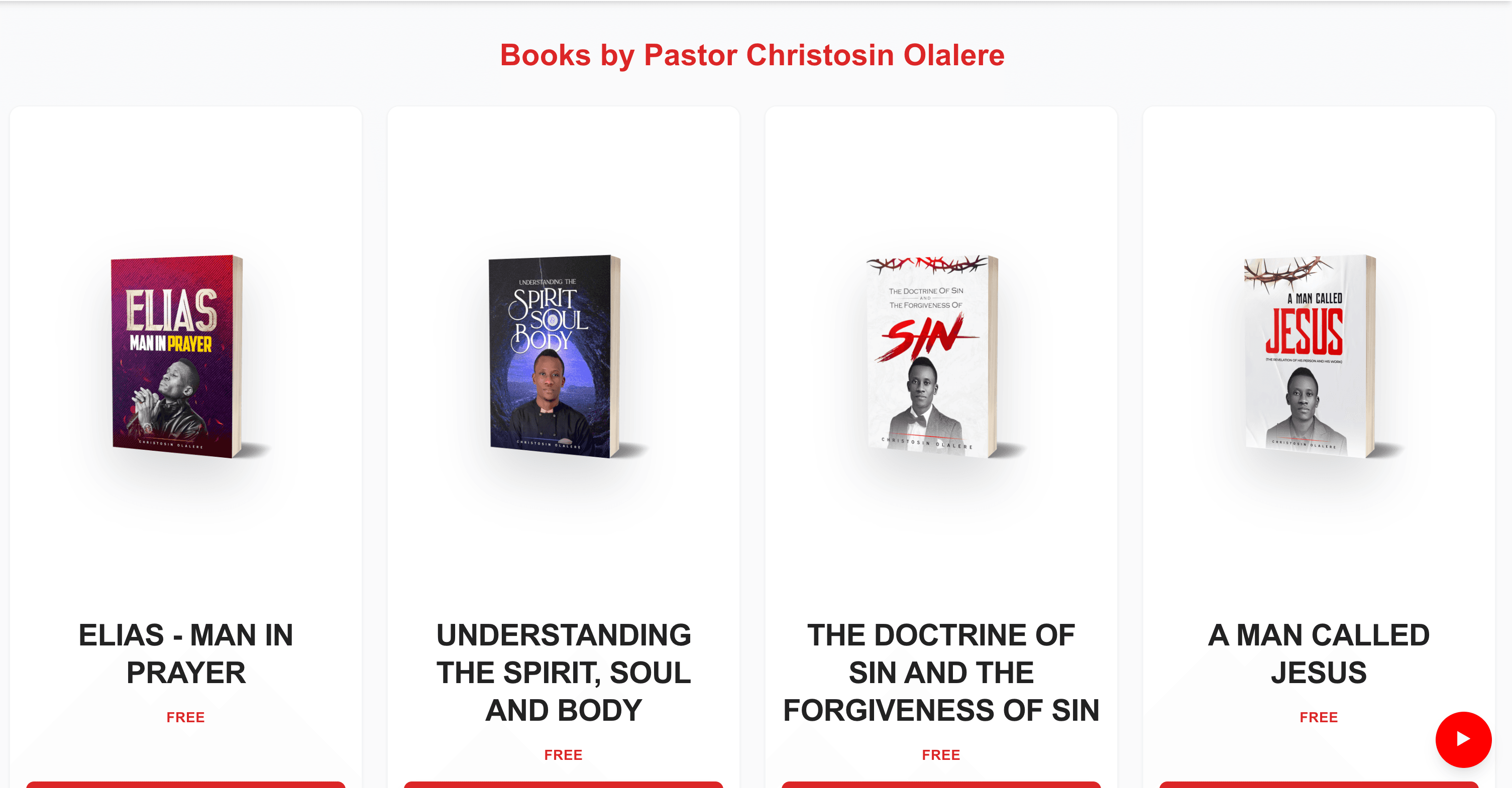 Christosin.com prototype preview